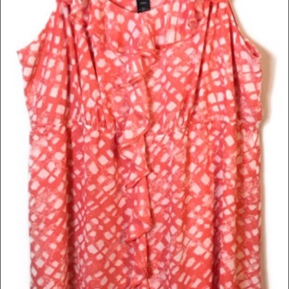 LANE BRYANT Ruffled Midi Dress - Picture 5 of 9